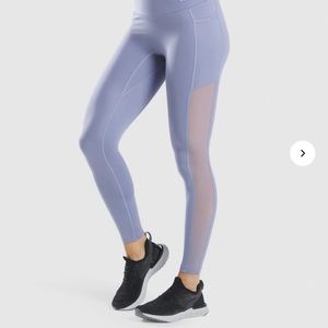 Purple gymshark leggings